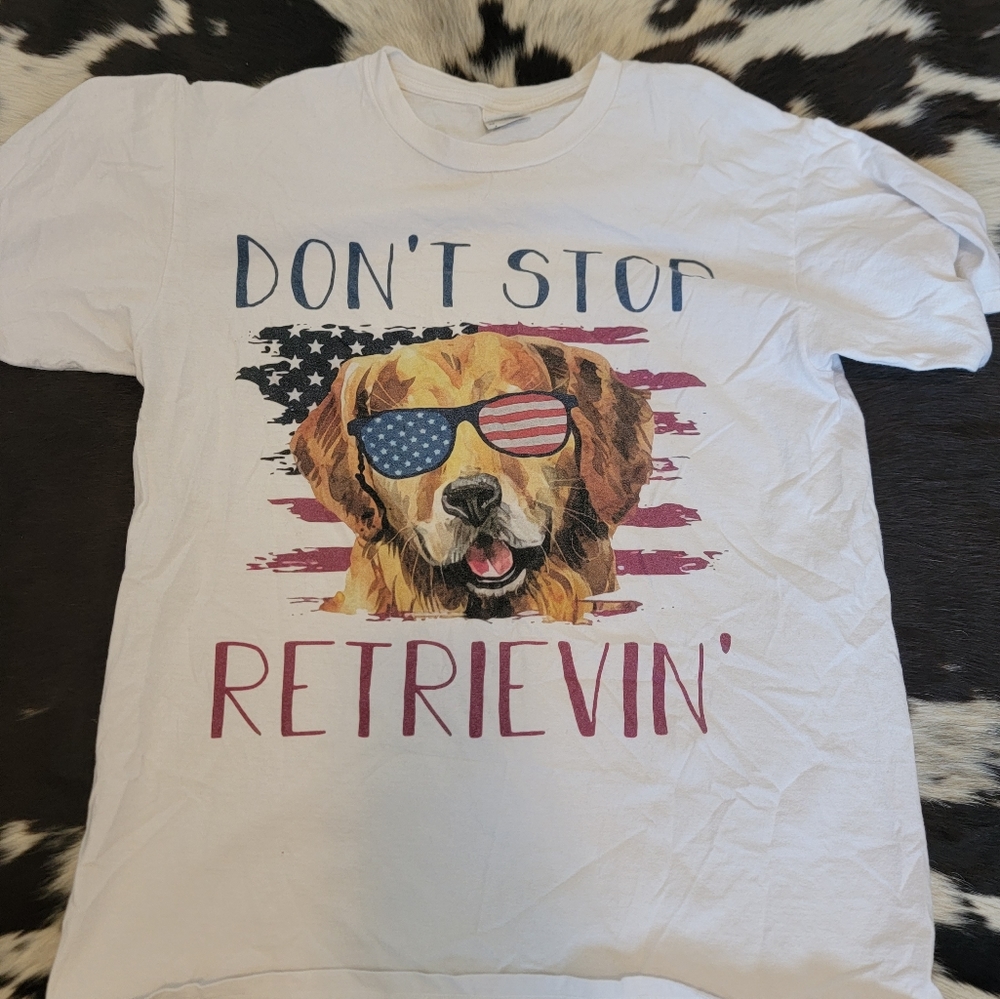 GRAPHIC GOLDEN RETRIEVER TOP